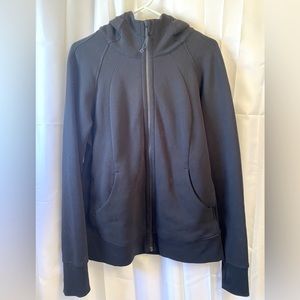 Lululemon Scuba jacket, black, size 12